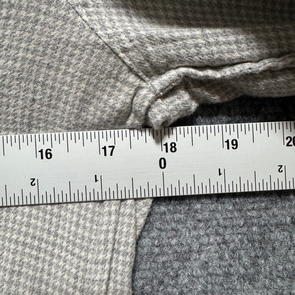Steven Alan Mens Shirt Small Wool Blend‎ Houndstooth Button Up Made in USA - Picture 7 of 9